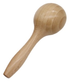 15CM 兒童櫸木木質 圓頭沙錘 maraca (單個裝) 15CM 兒童櫸木木質 圓頭沙錘 maraca (單個裝)